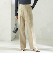 《予約》NINE CASE:〈洗濯機可能〉ベイカー パンツ