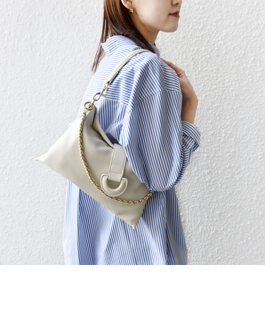 【WEB限定】フラップ デザイン バッグ