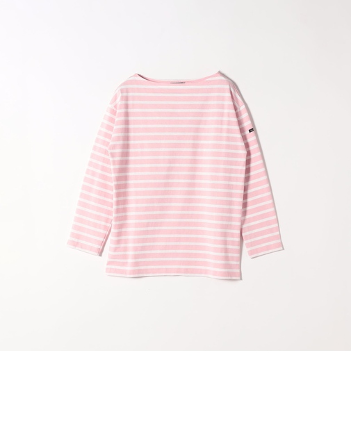 Le minor:〈洗濯機可能〉ボーダー ロング スリーブ TEE