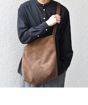 SHIPS any: スエード コンビ ショルダーバッグ◆