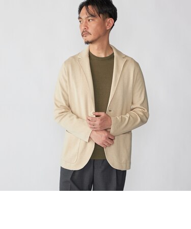 【SHIPS別注】FLY3: コットン ニット ジャケット