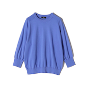 SHIPS Primary Navy Label:〈手洗い可能〉16G SUVIN プルオーバー