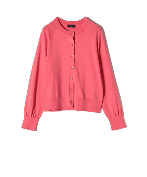 SHIPS Primary Navy Label:〈手洗い可能〉16G SUVIN カーディガン