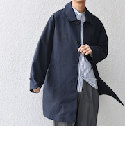 SHIPS any:〈撥水加工〉タスラン SOLOTEX(R) ステンカラー コート 26SS◆