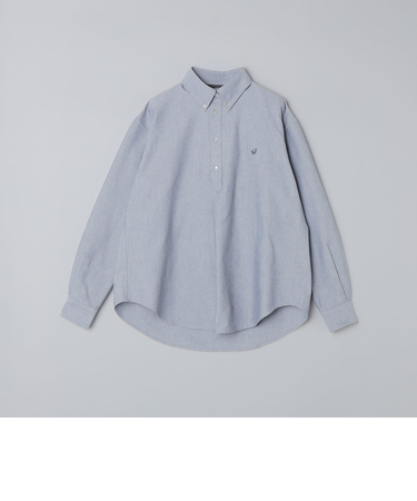 【WEB限定】SHIPS: 防シワ・吸水速乾 Drymix(R) プルオーバー ボダンダウン シャツ