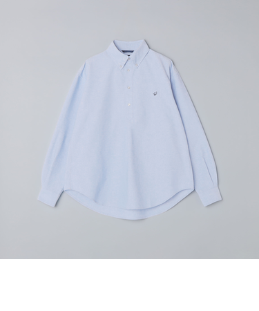 【WEB限定】SHIPS: 防シワ・吸水速乾 Drymix(R) プルオーバー ボダンダウン シャツ