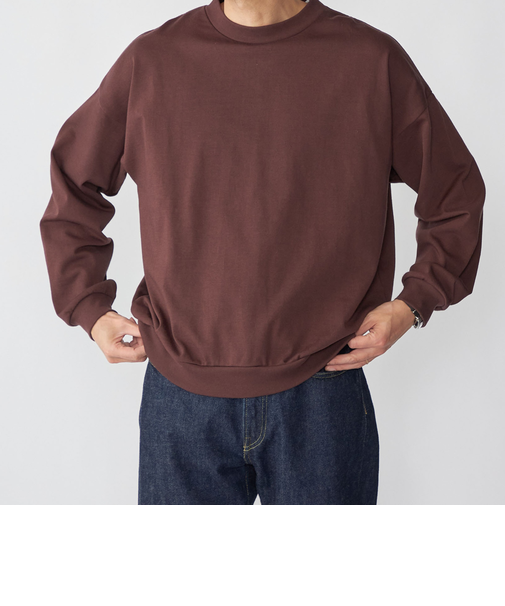 SHIPS: スタンド アップ Tシャツ ロングスリーブ