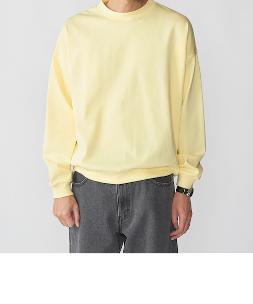 SHIPS: スタンド アップ Tシャツ ロングスリーブ