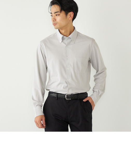 《予約》SHIPS Colors:〈吸水速乾〉SMART TECH(R) ボタンダウン シャツ◆