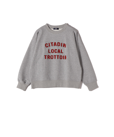 《予約》SHIPS Colors:〈洗濯機可能〉サガラ 刺繍 スウェット◆