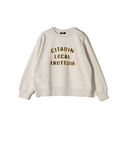 《予約》SHIPS Colors:〈洗濯機可能〉サガラ 刺繍 スウェット◆