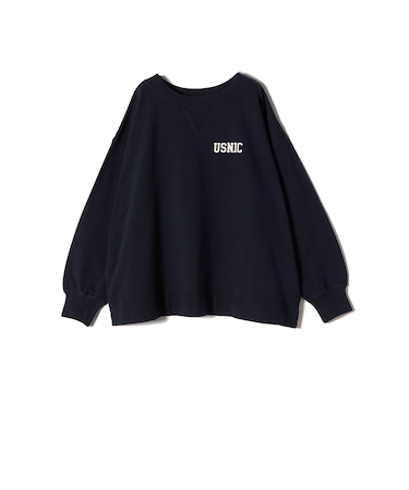 《予約》NINE CASE:〈洗濯機可能〉裏毛 スウェット プルオーバー