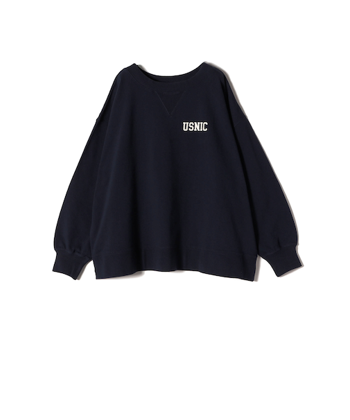 《予約》NINE CASE:〈洗濯機可能〉裏毛 スウェット プルオーバー