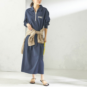 《予約》NINE CASE:〈洗濯機可能〉裏毛 スウェット ワンピース