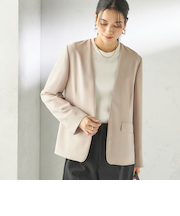 《予約》〈接触冷感 / UVカット〉Refinel カラーレス ジャケット（セレモニー対応可）