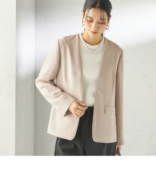 《予約》〈接触冷感 / UVカット〉Refinel カラーレス ジャケット（セレモニー対応可）