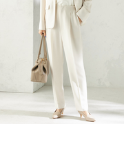 《予約》〈接触冷感 / UVカット〉Refinel テーパード パンツ（セレモニー対応可）