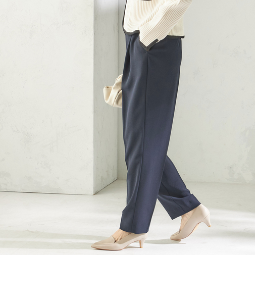 《予約》〈接触冷感 / UVカット〉Refinel テーパード パンツ（セレモニー対応可）