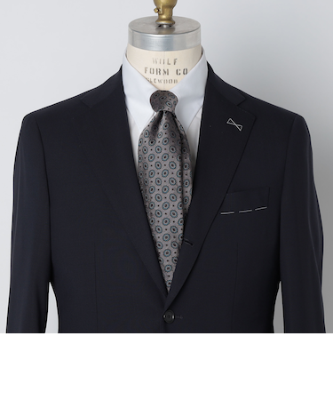 SHIPS: ヴィンテージ アーカイブ シルク フラワー コモン ネクタイ