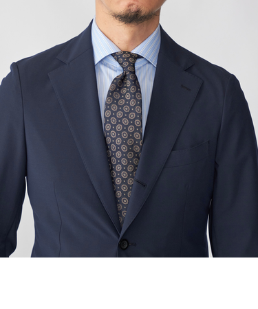 SHIPS: ヴィンテージ アーカイブ シルク フラワー コモン ネクタイ