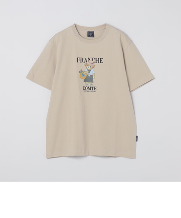 《予約》SHIPS Colors:TeddyBear(R) コラボ Tシャツ◆