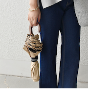 《予約》assa:BODYWRAP フリル 折り畳み傘 (晴雨兼用・親骨55cm)◆