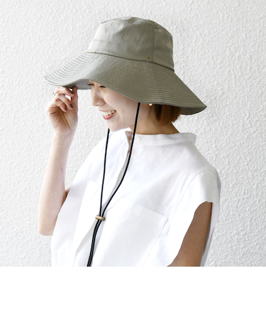 《予約》SHIPS any: 〈UVカット/接触冷感/撥水/手洗い可能〉ブリム ハット