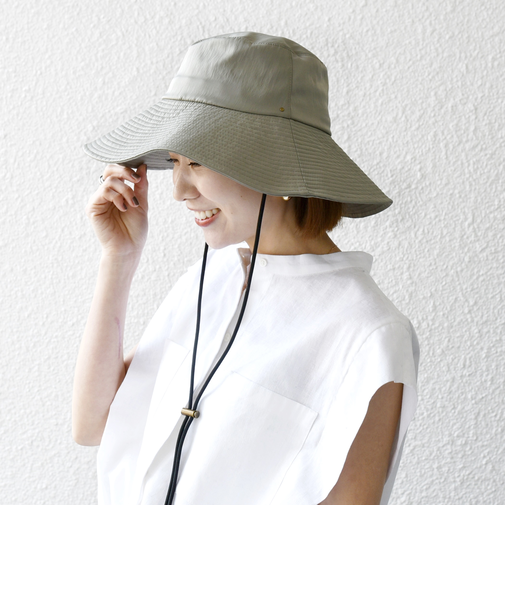 《予約》SHIPS any: 〈UVカット/接触冷感/撥水/手洗い可能〉ブリム ハット