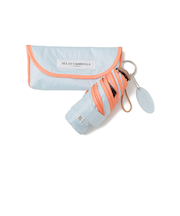 《予約》assa:ALL IN UMBRELLA ポーチ付き 折り畳み傘(晴雨兼用・親骨50cm)◆