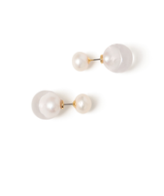 2WAY 封入 パール ピアス