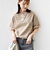 《予約》【WEB限定】マルチ ボーダー 5分袖 TEE