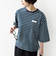 《予約》【WEB限定】マルチ ボーダー 5分袖 TEE