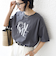 《予約》【SHIPS別注】81BRANCA: 5分袖 ロゴ TEE