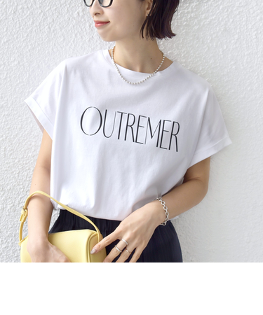 《予約》メルティ コットン プリント ロゴ ショート スリーブ Tシャツ