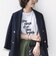 　《一部予約》メルティ コットン プリント ロゴ ショート スリーブ Tシャツ
