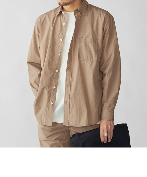 SHIPS: FAbRICA ロングスリーブ レギュラーカラー シャツ