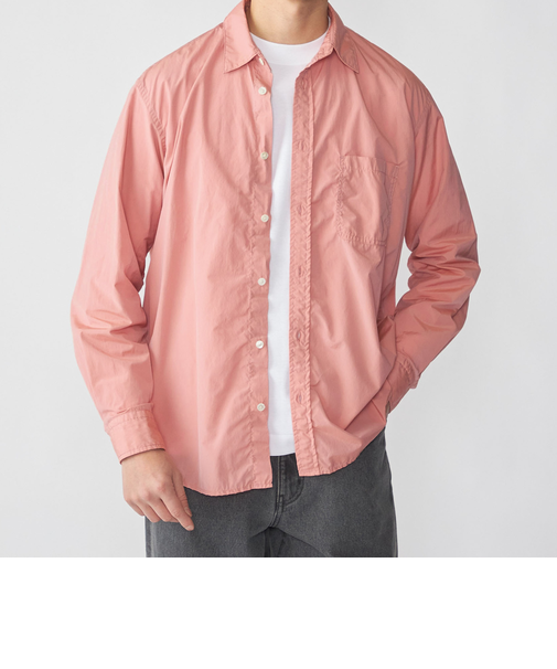 SHIPS: FAbRICA ロングスリーブ レギュラーカラー シャツ