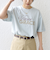 《予約》【WEB限定】バック タック ショート スリーブ ロゴ プリント TEE