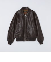 BENCH MARKING SHIRTS: 合成皮革 A2 ブルゾン