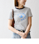 《予約》【SHIPS any別注】PETIT BATEAU: ロゴ プリント コンパクト ボーダー TEE 26SS