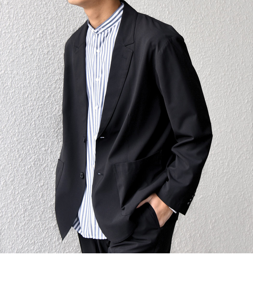 SHIPS any:〈吸水速乾〉Rapidry ポケット テーラード ジャケット(セットアップ対応) 26SS◆