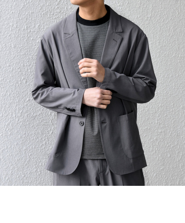 SHIPS any:〈吸水速乾〉Rapidry ポケット テーラード ジャケット(セットアップ対応) 26SS◆