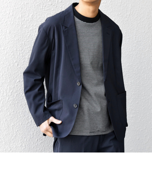 SHIPS any:〈吸水速乾〉Rapidry ポケット テーラード ジャケット(セットアップ対応) 26SS◆
