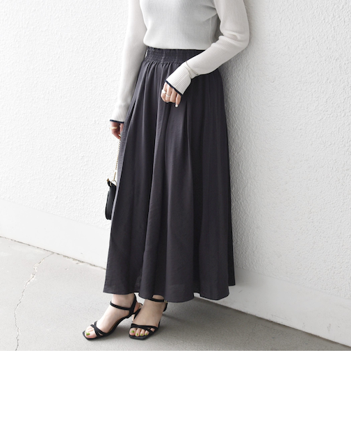 《予約》SHIPS any:〈手洗い可能〉ギャザー ガウチョ イージー パンツ