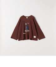 Collegiate Pacific:〈洗濯機可能〉クロップド フットボール TEE