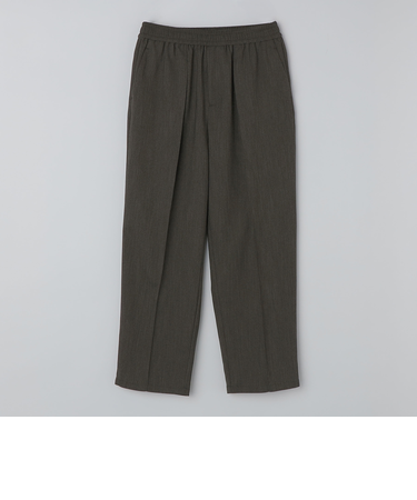 SHIPS: ハイブリッド ツイル ワイド ピンタック イージーパンツ