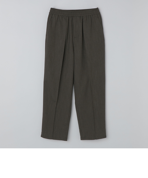 SHIPS: ハイブリッド ツイル ワイド ピンタック イージーパンツ