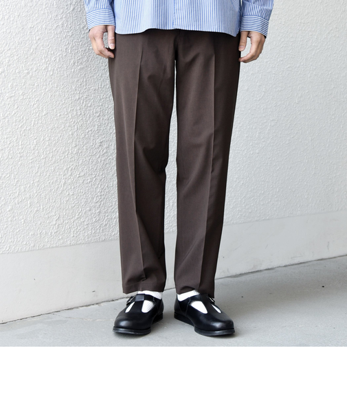 SHIPS any:〈吸水速乾〉Rapidry クリース アンクル テーパード イージーパンツ (セットアップ対応)26SS◆