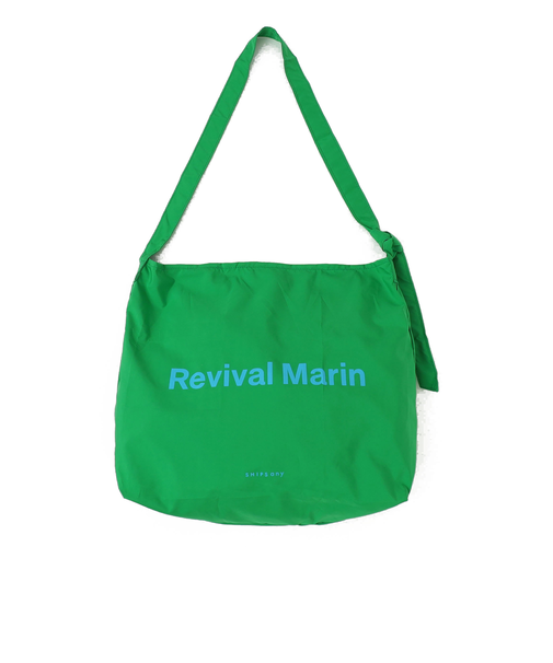 SHIPS any:〈撥水加工/手洗い可能〉A4 ロゴ ショルダー トート エコバッグ