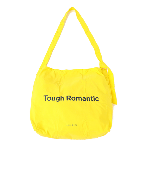 SHIPS any:〈撥水加工/手洗い可能〉A4 ロゴ ショルダー トート エコバッグ